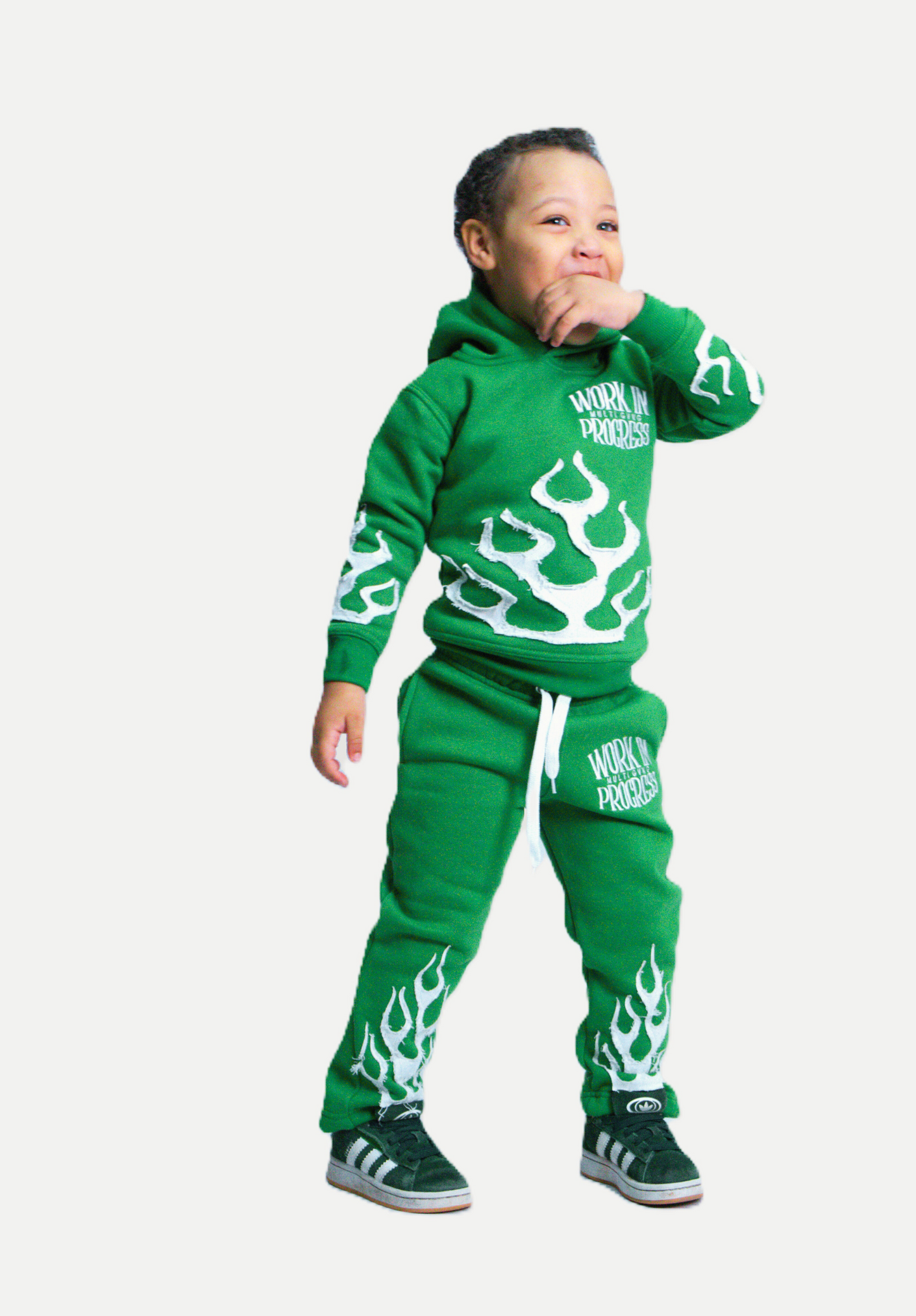ENSEMBLE FLAMME KIDS VERT
