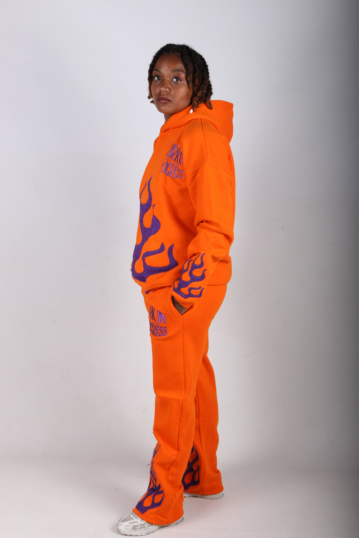 ENSEMBLE FLAMME ORANGE
