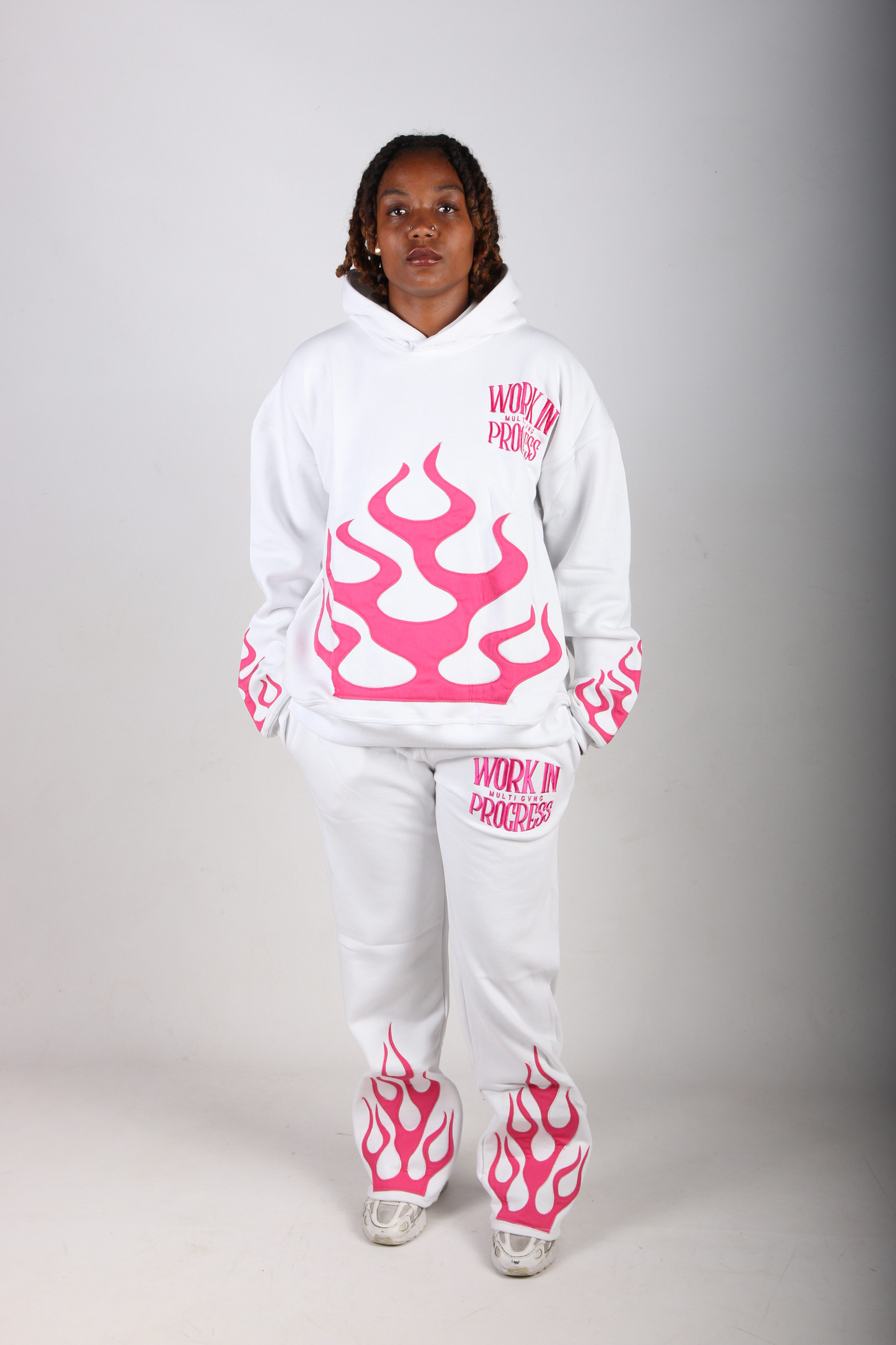 ENSEMBLE FLAMME BLANC
