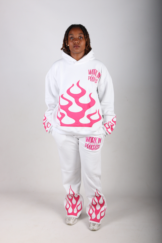 ENSEMBLE FLAMME BLANC