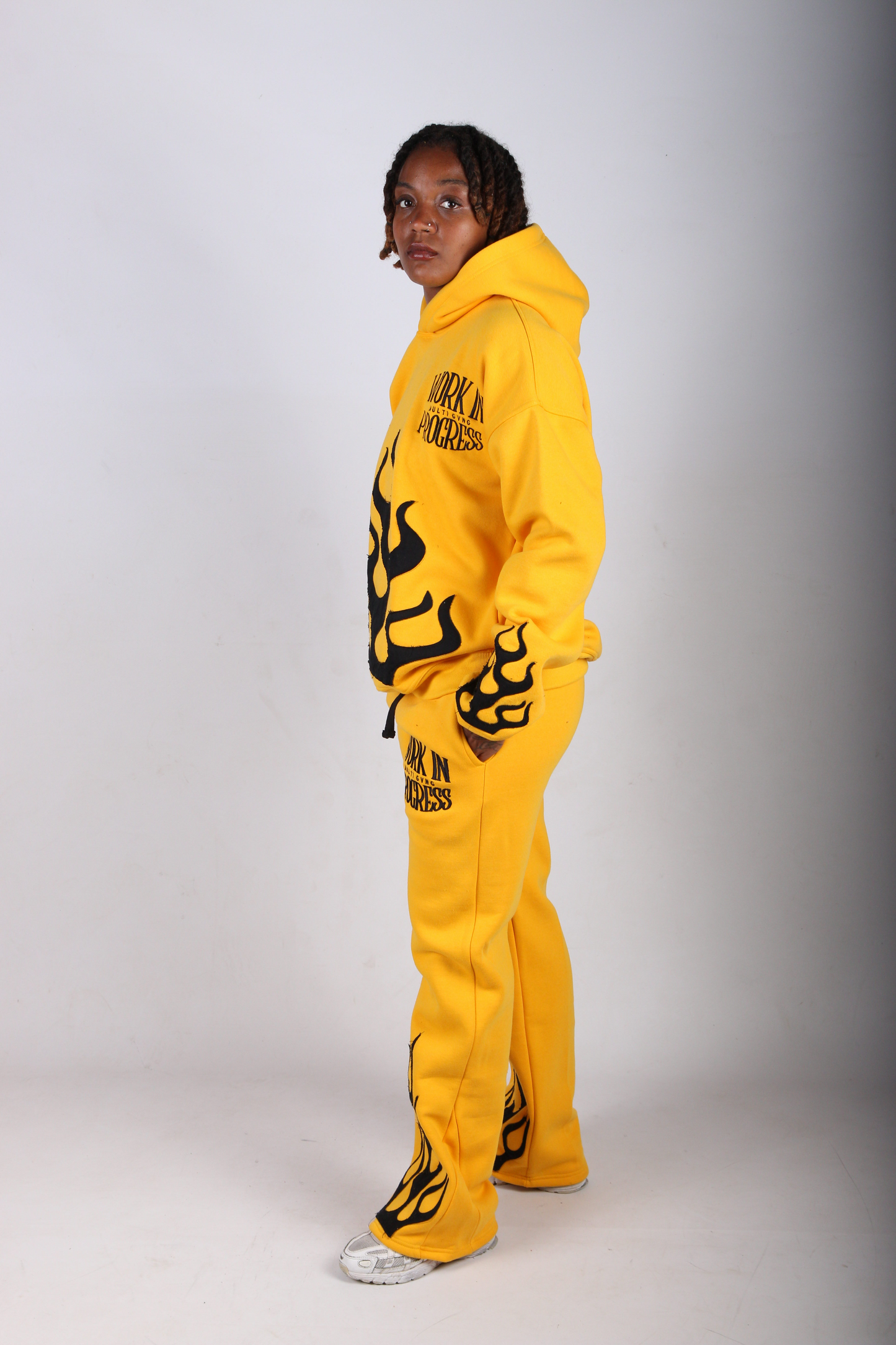 ENSEMBLE FLAMME JAUNE