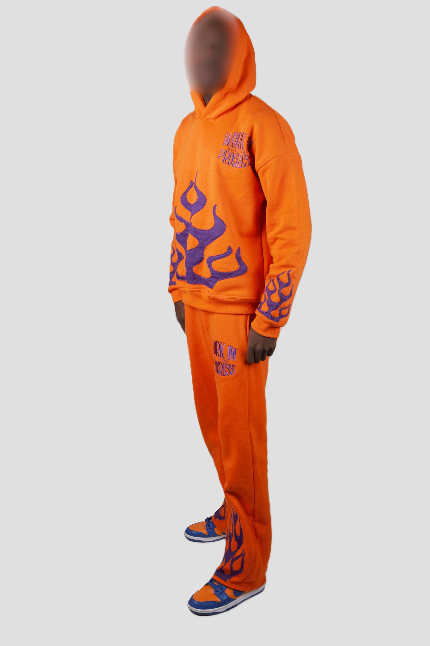ENSEMBLE FLAMME ORANGE